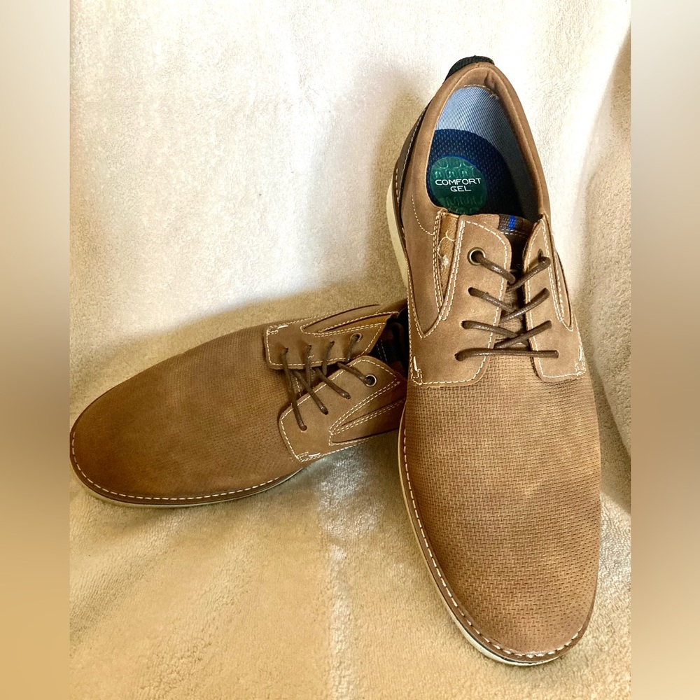 Nunn Bush | Dress Casual Shoes | Brown Two Tone | Men’s 14 | Like NEW Worn Once